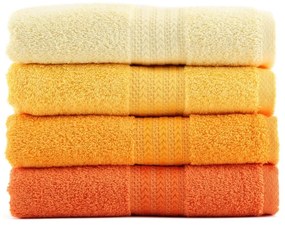 Комплект от 4 кърпи Daisy, 70 x 140 cm Rainbow - Foutastic