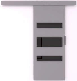 Плъзгаща се врата Lenses-Gkri-Length: 86 cm