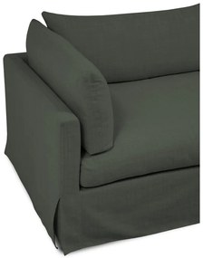 Тъмнозелен диван 244 cm Horn – Scandic