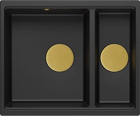 гранитна мивка Logan 150 Black