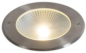 Модерен почвен прожектор стомана с LED 20W - Bridge