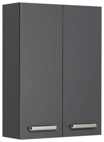 Тъмно сив висящ шкаф за баня 50x70 cm Set 311 - Pelipal