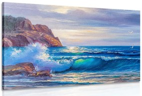 Картина на платно – Утро на морето