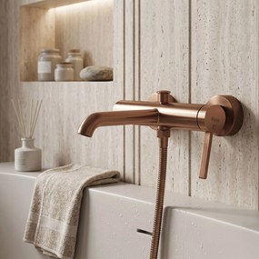 Смесител за вана Rea Rivo Brush Copper