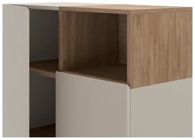 Кремаво шкафче 90x120 cm Cailin – Marckeric