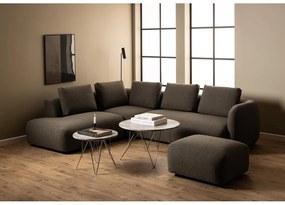 Мраморна кръгла странична масичка ø 55 cm Prunus – Actona