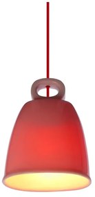 Розово висящо осветително тяло с керамичен абажур Sewilla – Candellux Lighting