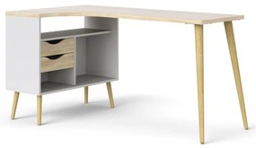 Работна маса от дъб 145x81 cm Oslo - Tvilum