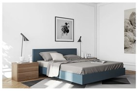 Кафяво нощно шкафче с 2 чекмеджета Aurora - TemaHome