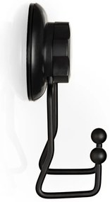 Черна самоподдържаща се кука за стена Двойна черна Bestlock - Compactor