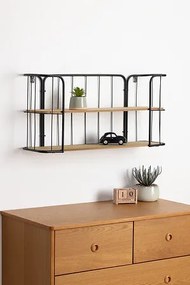 Рафт за стена atmosphera Jordi, MDF, 75x36 см