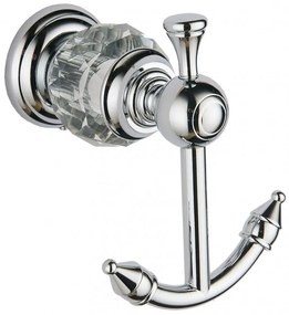 Mexen Estela двойна кука за кърпа, хром - 7011535-00