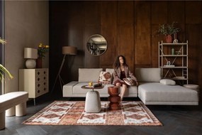 Кремав ъглов диван (десен ъгъл) Shelly – Dutchbone