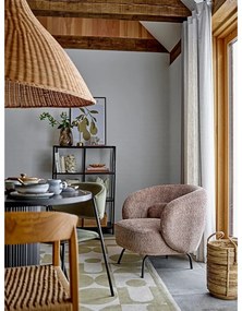 LED затъмняваща се настолна лампа в златист цвят с метален абажур (височина 35,5 cm) Niko – Bloomingville