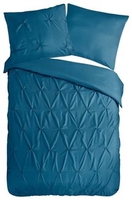 Единично удължено спално бельо от микрофибър в петролен цвят 140x220 cm Pure Elegance – Good Morning