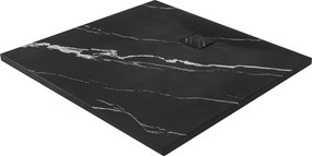 Корито за душ кабина Magnum CARRARA BLACK 90x90