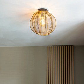 Индустриален плафон бронз с черен - Dong