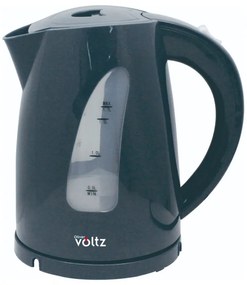 Електрическа кана Oliver Voltz OV51230B, 2200W, 1.7 л, Светлинен индикатор, Безжична, Сив металик