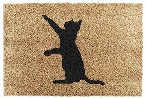 Изтривалка от кокосови влакна 40x60 cm Cat – Artsy Doormats