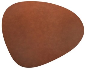 Кожa в цвят кафяв коняк 115x135 cm Curve XXXL Bull – LIND DNA