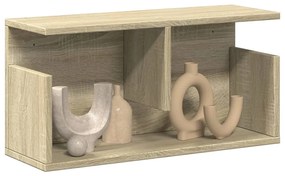 854825 vidaXL Стенен шкаф, 60x20x30 см, сонома дъб, инженерно дърво