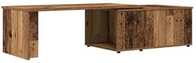 855980 vidaXL Масичка за кафе от старо дърво 150x50x35 cm Инженерна дървесина