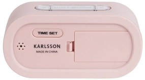 Светлорозов гумиран будилник Gummy - Karlsson
