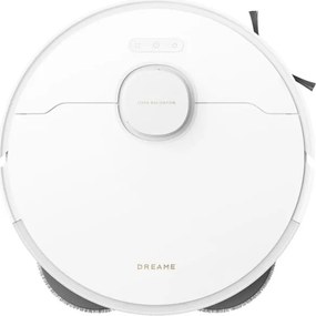 Прахосмукачка робот Dreame L10s Plus RLL42SD, 7000 Pa, 5200 mAh, 60W, До 145 м2, Станция за зареждане и автоматично изпразване, Автономия 155 мин, Бял