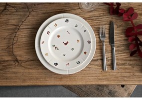 Бяла порцеланова чиния ø 23 cm Grand Cru Cottage – Rosendahl