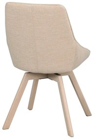 Бежови трапезни столове в комплект от 2 бр. Alison – Rowico