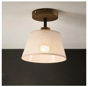 Brilagi - LED плафониера ANTHONY 1xE14/60W/230V дъб/орех/беж