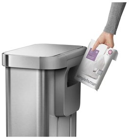 Кошче с педали от неръждаема стомана 45 л - simplehuman
