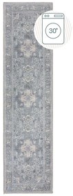 Зелена пътека със смес от рециклирани влакна подходяща за пране 60x230 cm Windsor – Flair Rugs