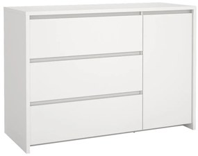 Бял скрин 119x84x48 cm Next – Tvilum