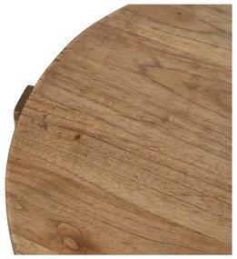 Кръгла странична масичка от масив от минди ø 40 cm Dala – Ixia