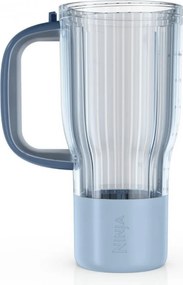 Преносим блендер Ninja BlendBoss DB351EUCY, 1100W, 710 мл, 3 програми, Auto-iQ, CrushBlade, Сив