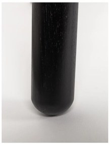 Черна сгъваема маса за хранене , 120 x 80 cm Glimps - Zuiver