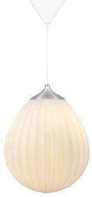 Бялo-сребърен абажур ø 27 cm Around the World Medium – UMAGE