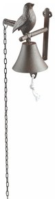 Чугунена стенна камбана с мотив Cutie Bird - Esschert Design