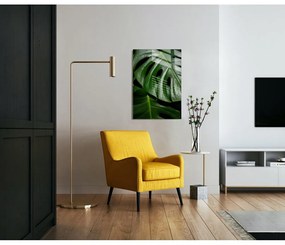 Картина върху стъкло 50x70 cm Monstera - Wallity