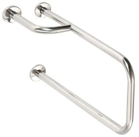 Стенен парапет за баня от неръждаема стомана 52 cm Handicap Left – Sapho