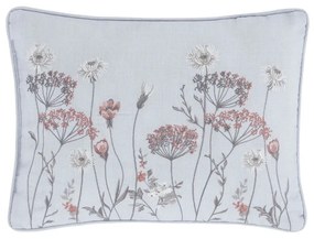 Розова и сива възглавница , 30 x 40 cm Meadowsweet Floral - Catherine Lansfield