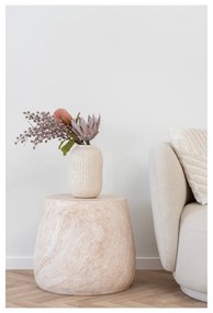 Каменна кръгла странична масичка ø 47,5 cm Bonn – House Nordic