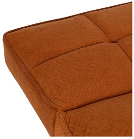 Шенилов разтегателен диван в тухлен цвят 175 cm – Ixia