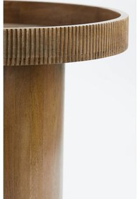 Кръгла странична масичка от масивно манго ø 50 cm Kalomo – Light &amp; Living