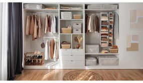 Комплект от 2 стълби и разтегателен стълб за дрехи Muro - Compactor