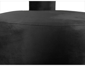 Черно кадифено кресло Abrazo – Leitmotiv