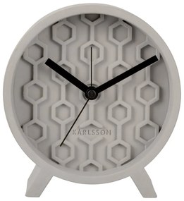 Часовник с будилник ø 13 cm Honeycomb - Karlsson