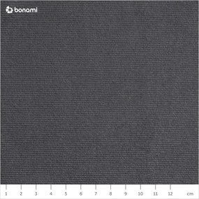 Сиво тапицирано двойно легло с включена подматрачна рамка 160x200 cm Noira Slim – Bonami Selection