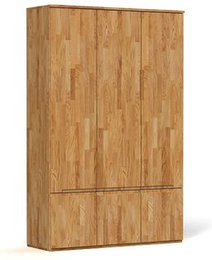 Дъбов гардероб 135x206 cm Vento 3 - The Beds